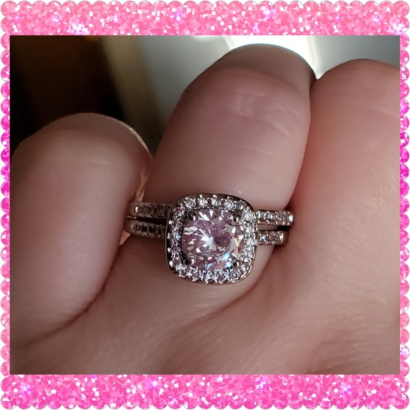 🎉HP🎉❤14K white Gold Filled❤ - Picture 2 of 2